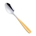 thumbnail image 1 of 6 inches Mini Stainless Steel Silverware Dessert Spoons Colorful Small Spoons for Home, Kitchen, Restaurant, and Dishwasher Safe, 1 of 5