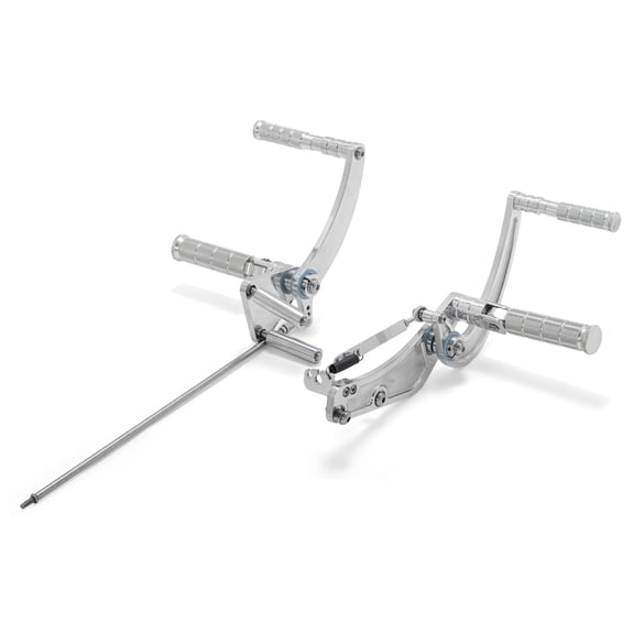 6 inches Polished FootPegs Forward Controls for Suzuki Marauder 800 VZ800 97-04