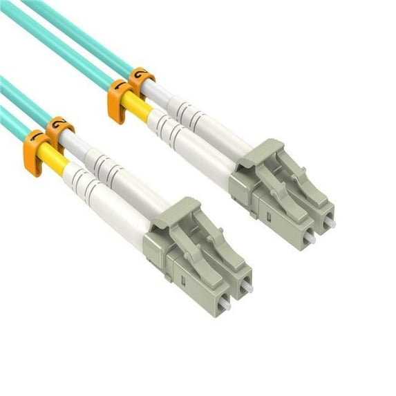 6 m OM4 LC to LC Duplex 50&125 Multimode Fiber Patch Cable