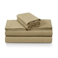 thumbnail image 1 of 6-oz Cotton German Flannel Deep Pocket Sheet Set King - Macchiato, 1 of 5
