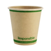 6 oz Hot Cups | Tree-Less  Compostable Paper