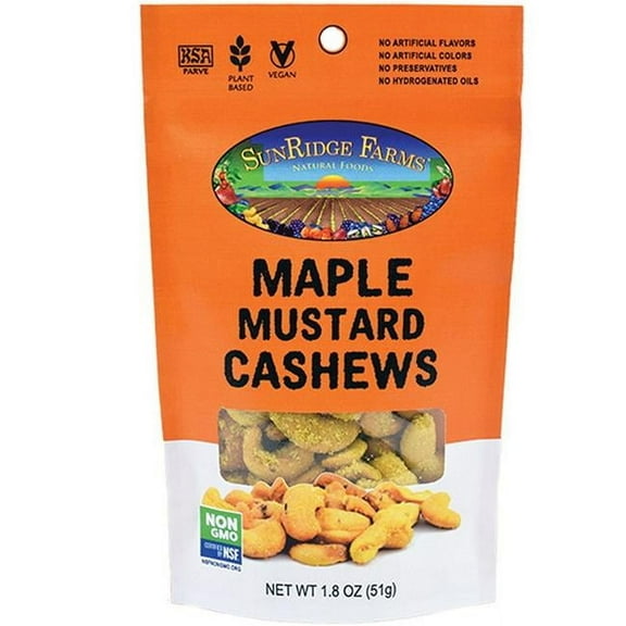 6 oz Maple Mustard Cashews