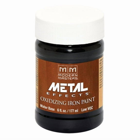 6 oz Modern Masters ME208 Iron Metal Effects Reactive Metallic Paint