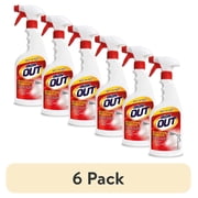 6 pack Iron OUT Spray Gel Rust Stain Remover, Remove and Prevent Rust Stains in Bathrooms, Kitchens, Appliances, Laundry, and Outdoors, 16 Ounce