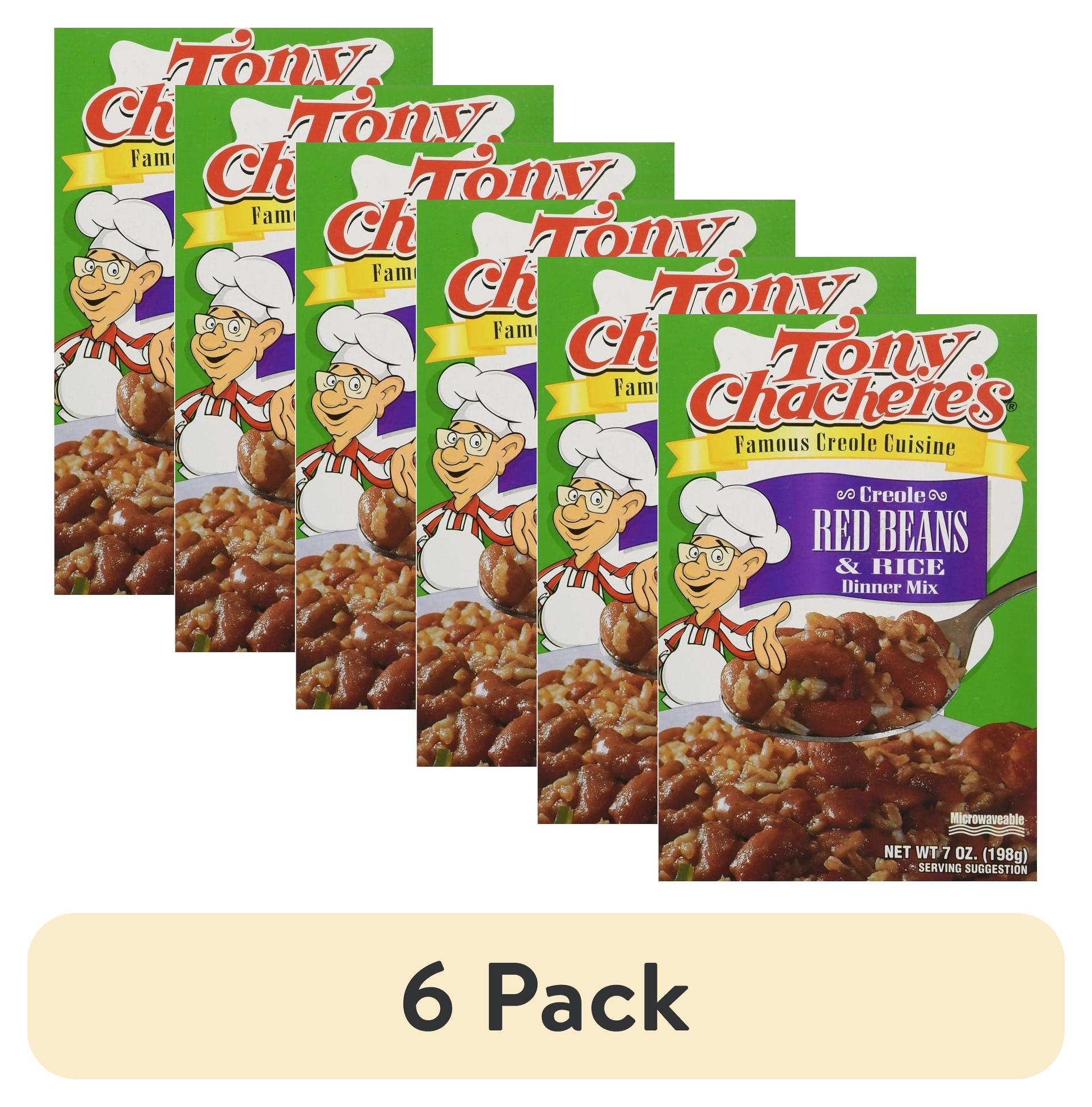 (6 pack) (2 pack) Tony Chachere Rice Dinner Mix, Red Beans and Rice ...