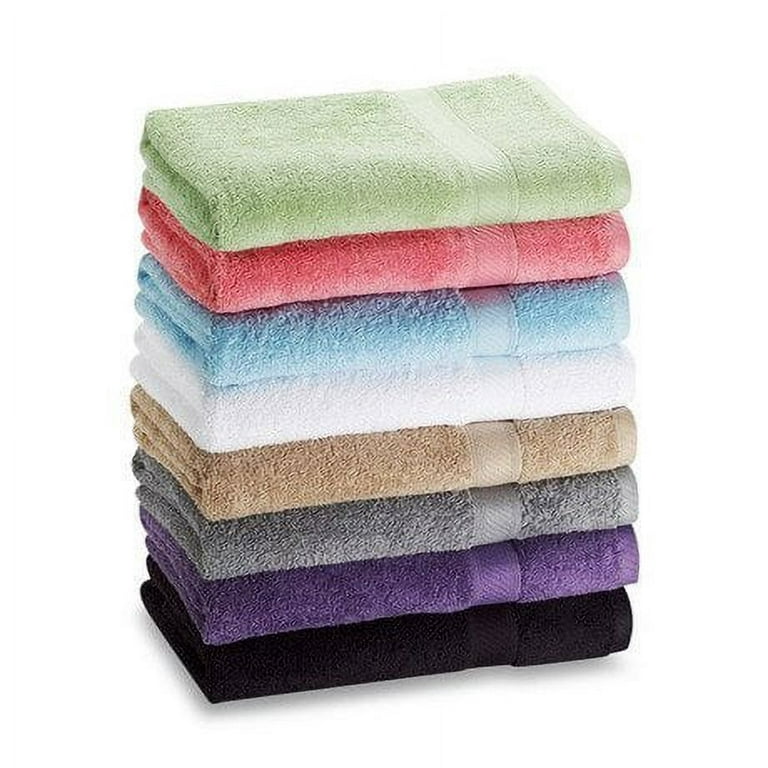 6-pack: 27 X 52 100% Cotton Extra-absorbent Bath Towels