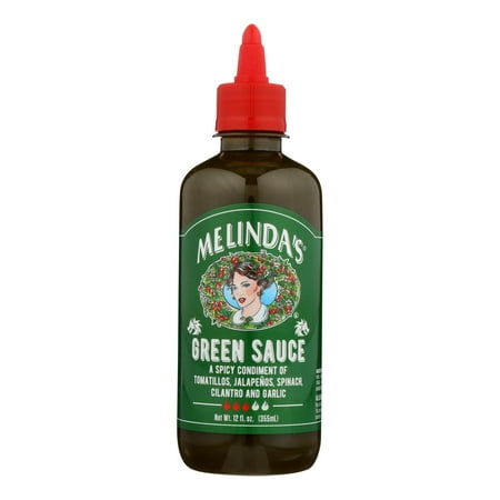 (6 pack) (6 Pack) Melinda'S Green Sauce Spicy Tomato Jalapeno, 12 Oz