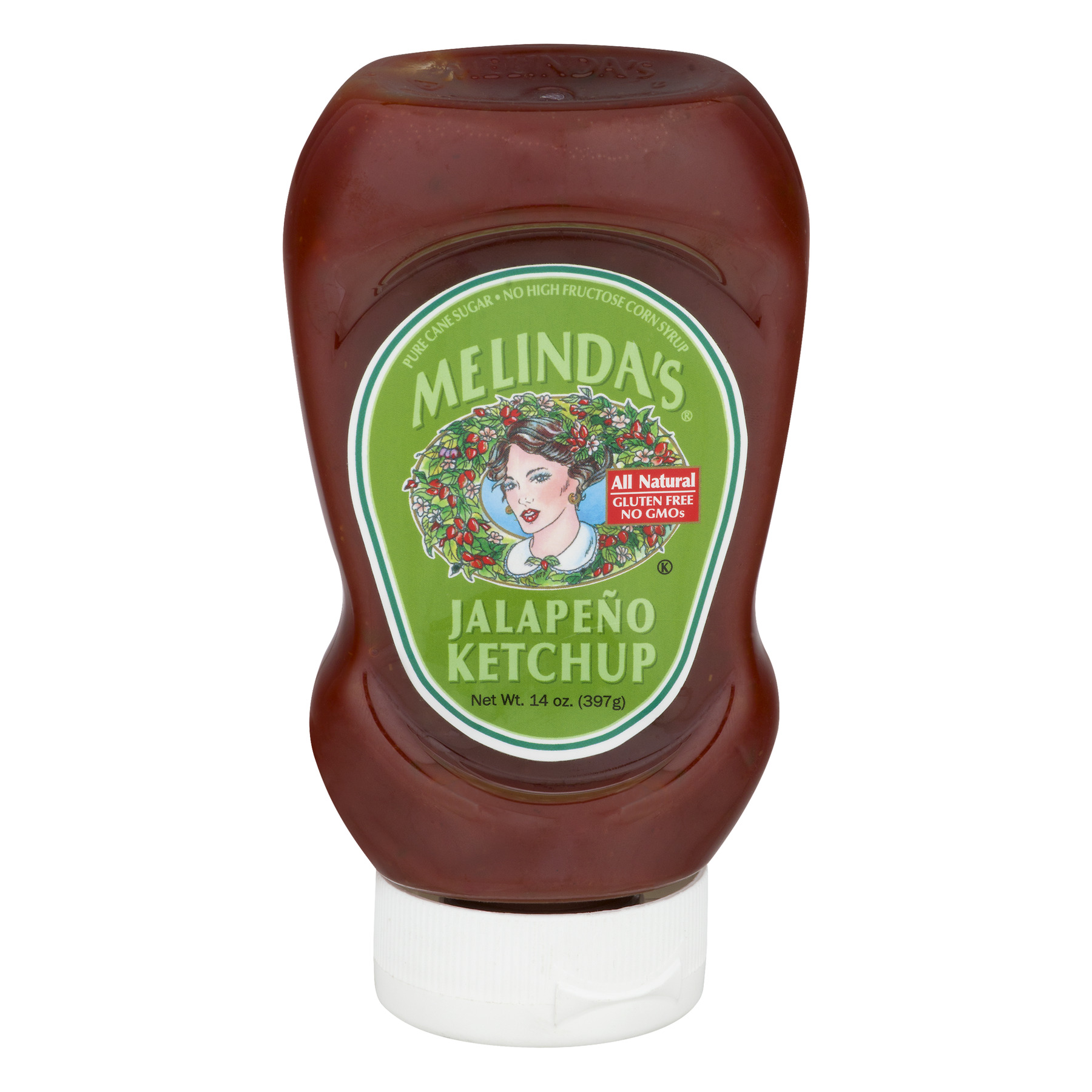 (6 pack) (6 Pack) Melinda's Jalapeno Ketchup, 14.0 OZ