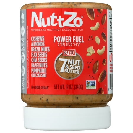 (6 pack) (6 Pack) Nuttzo Crunchy Power Fuel, 12 Oz.