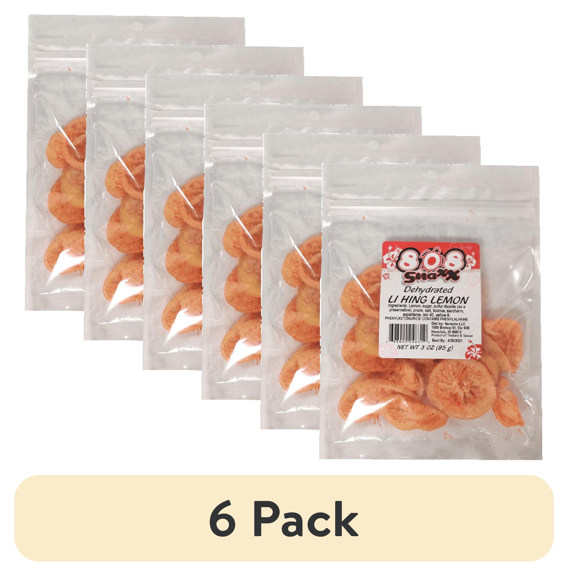 6 pack) 808 Snaxx Dehy Lh Lemon - Walmart.com