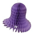 thumbnail image 1 of 6-pack 9 Inch Hanging Honeycomb Tissue Paper Bell Decoration, Lavender, by Devra Party, 1 of 1