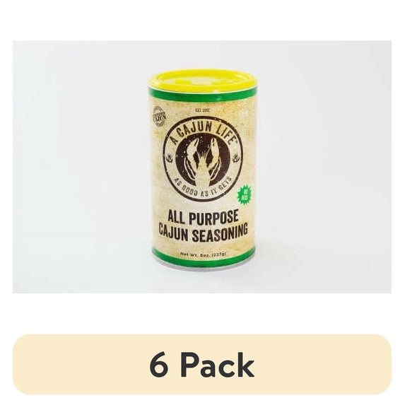 (6 pack) A Cajun Life All Purpose Cajun Seasoning 8 oz