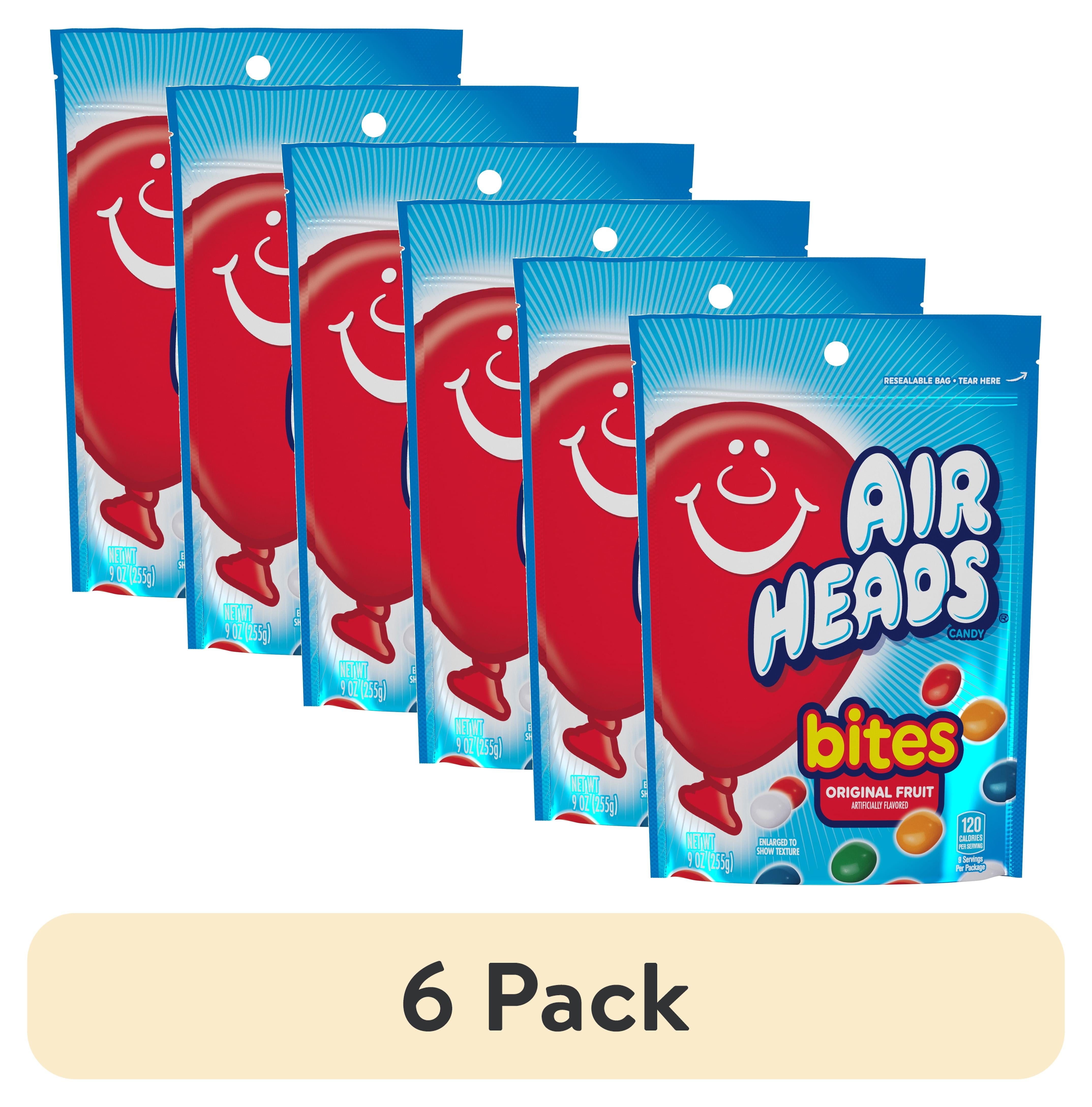Airheads Bites Chewy Candy, 9 oz Bag for Office Snacks - Walmart