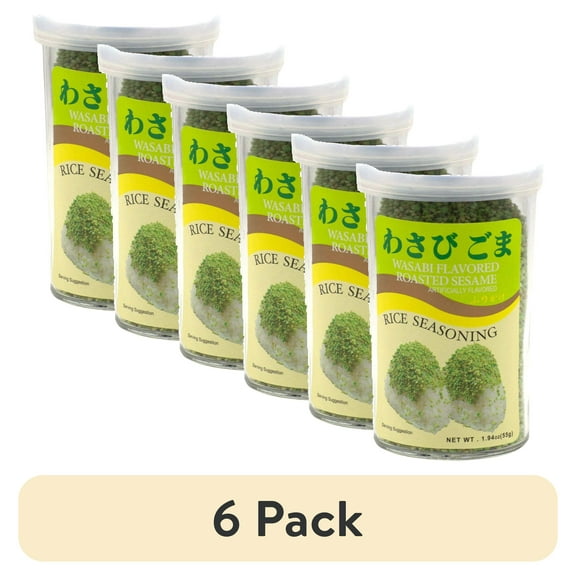 (6 pack) Ajishima Rice Seasoning, Furikake