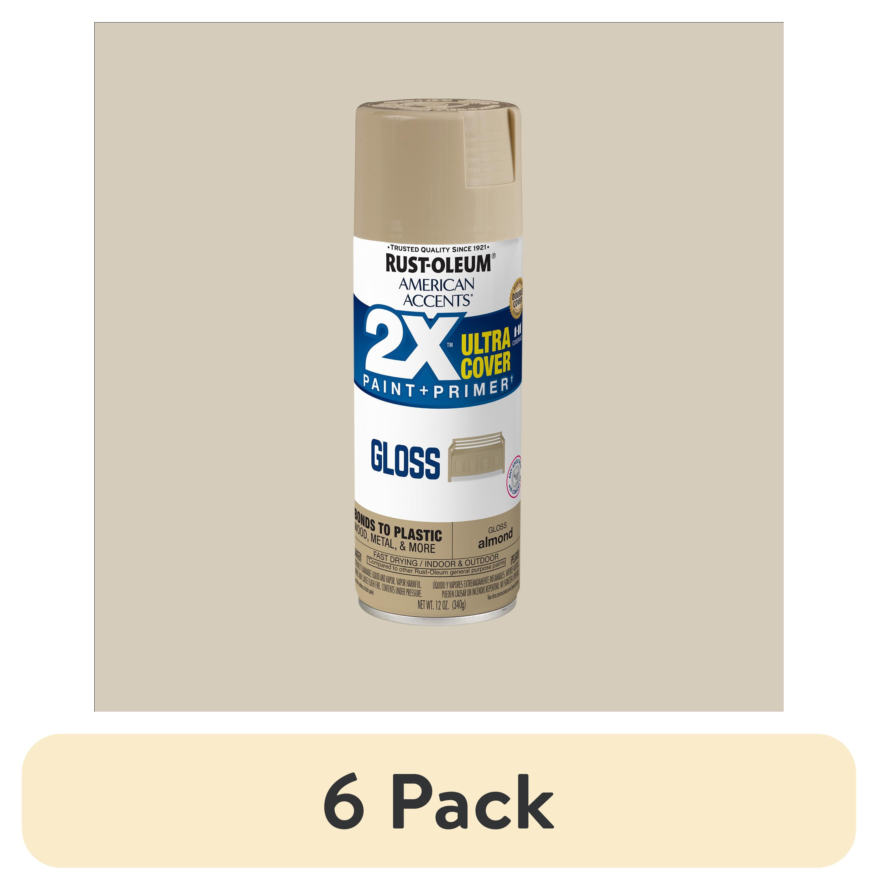 6 Pack, Black, Rust-Oleum Universal All Surface Interior/Exterior