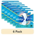 thumbnail image 1 of (6 pack) Always Infinity Feminine Pads, Size 3, Extra Heavy, Wings, Unscented, 28 Count, 1 of 13