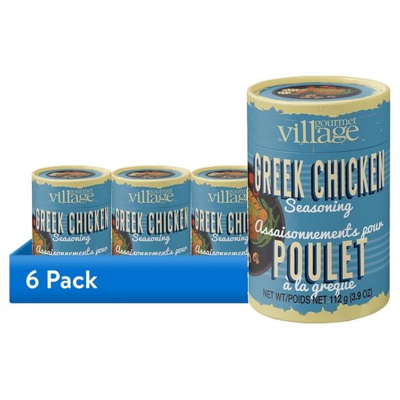 (6 pack) Gourmet du Village Seasoning Canister (Greek Chicken)