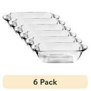 (6 pack) Anchor Hocking Glass Loaf Pan, 1.5 Quart