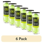 (6 pack) Athletic Works Pressurized Tennis Balls, 3 Count, All Court Use