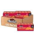 thumbnail interactive-video image 1 of (6 pack) Austin Cheddar Cheese Flavored Sandwich Crackers, Lunch Snacks, 20 Count, 1 of 10