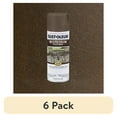 thumbnail image 1 of (6 pack) Autumn Brown, Rust-Oleum Stops Rust Multi-Color Textured Spray Paint-223523, 12 oz, 1 of 11
