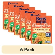 (6 pack) BEN'S ORIGINAL™ READY RICE™, Roasted Chicken, 8.8 oz. pouch