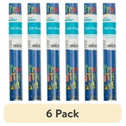 (6 pack) Multicolor Happy Birthday Gift Wrap Paper, 12.5 sq ft, by Way To Celebrate
