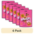 thumbnail image 1 of (6 pack) BONKERS Bites Chicken Chomps Flavor Crunchy & Soft Treats for Dogs, 5.3oz Bag, 1 of 15