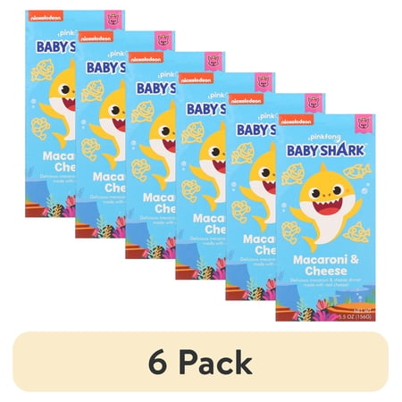 (6 pack) Baby Shark Mac & Cheese