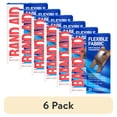 thumbnail image 1 of (6 pack) Band-Aid Brand Flexible Fabric Knuckle & Finger Adhesive Bandages, 20 Count, 1 of 11