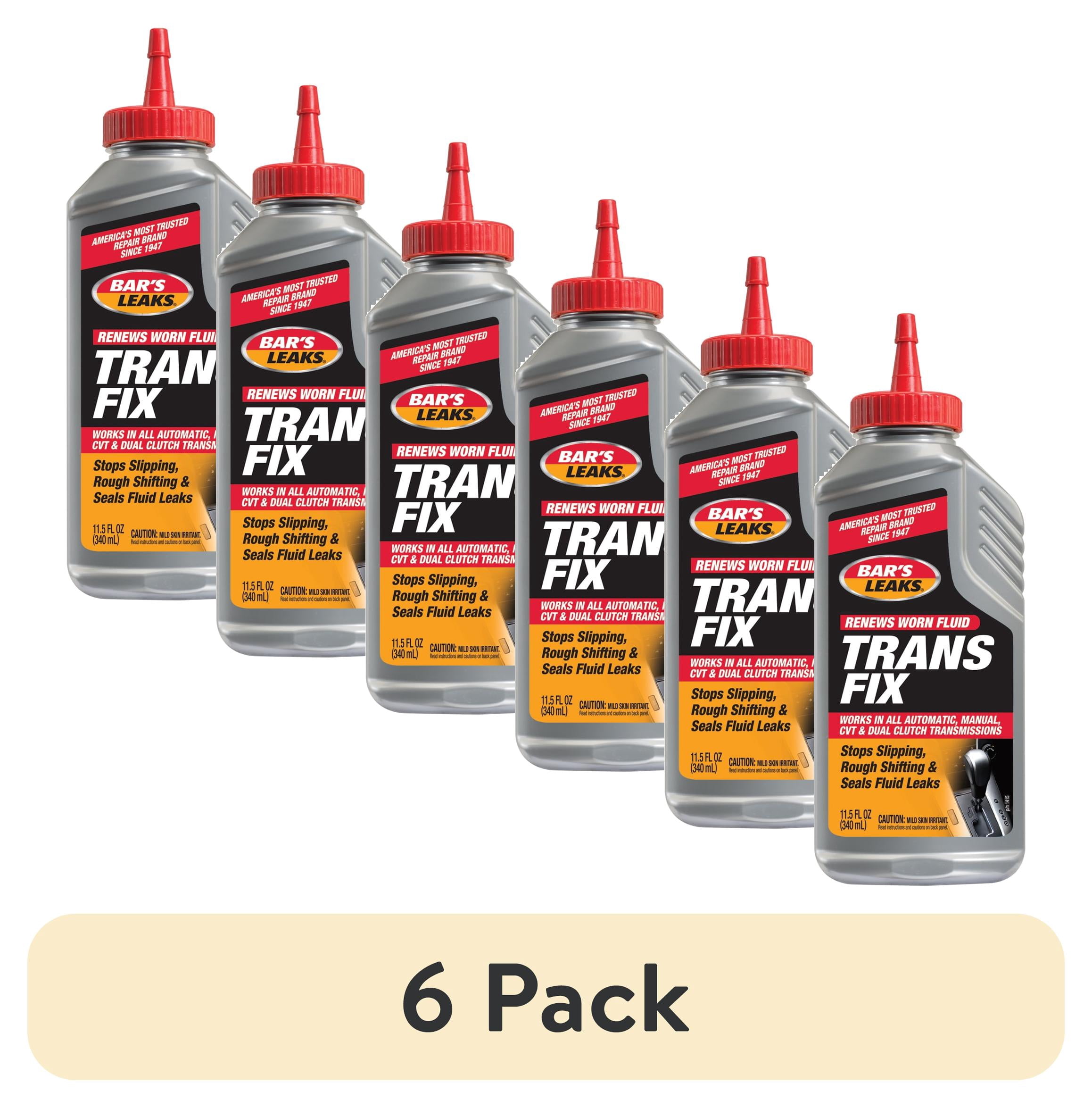 (6 pack) Bar's Leaks Transmission Fix, Automotive Additive, Vehicle ...