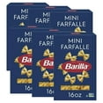 thumbnail image 1 of (6 pack) Barilla Classic Non-GMO, Kosher Certified Mini Farfalle Pasta, 16 oz, 1 of 8