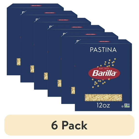 (6 pack) Barilla Pastina Pasta 12 oz. Box