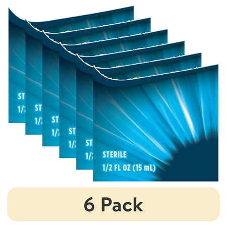 (6 pack) Bausch + Lomb Muro 128 Solution 5% 15 ML Each