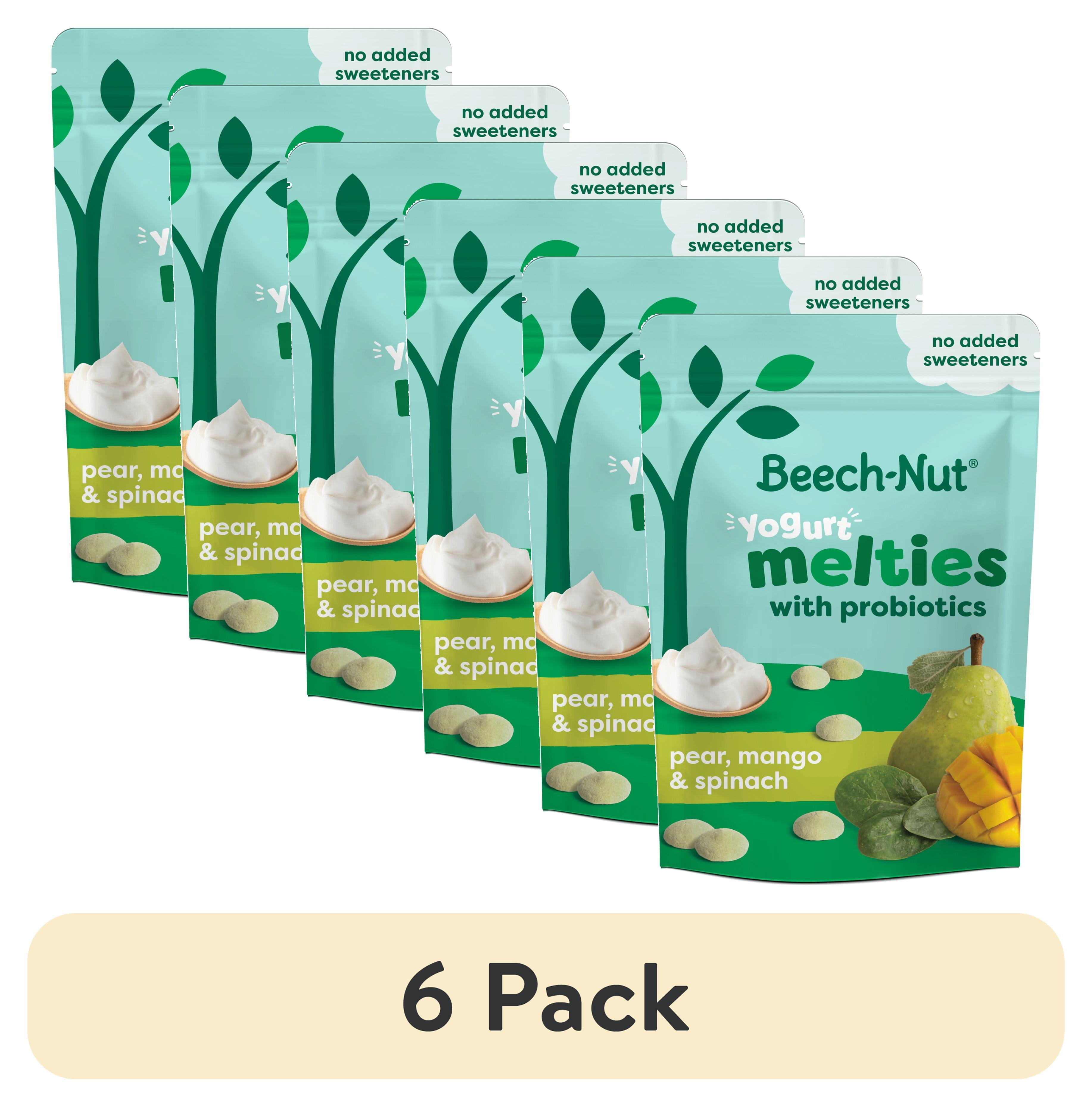 Beech-Nut Probiotic Yogurt Melts Baby Snack with Pear Mango