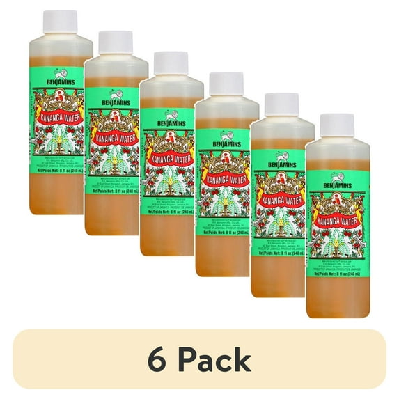 (6 pack) Benjamins Kananga Water 8 fl oz