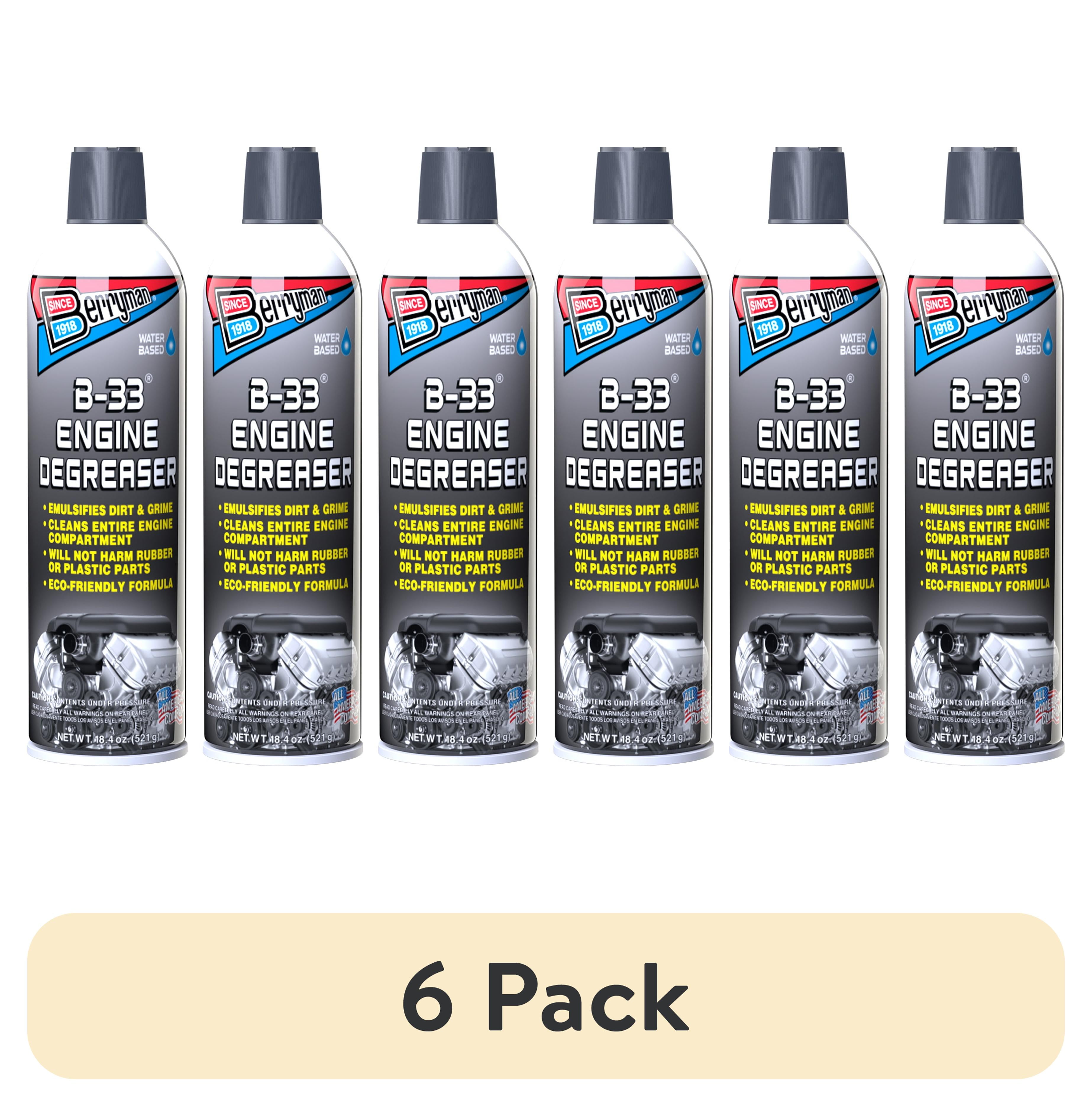 6 pack) Berryman Products 1133, B-33 Engine Degreaser, 18.4 oz