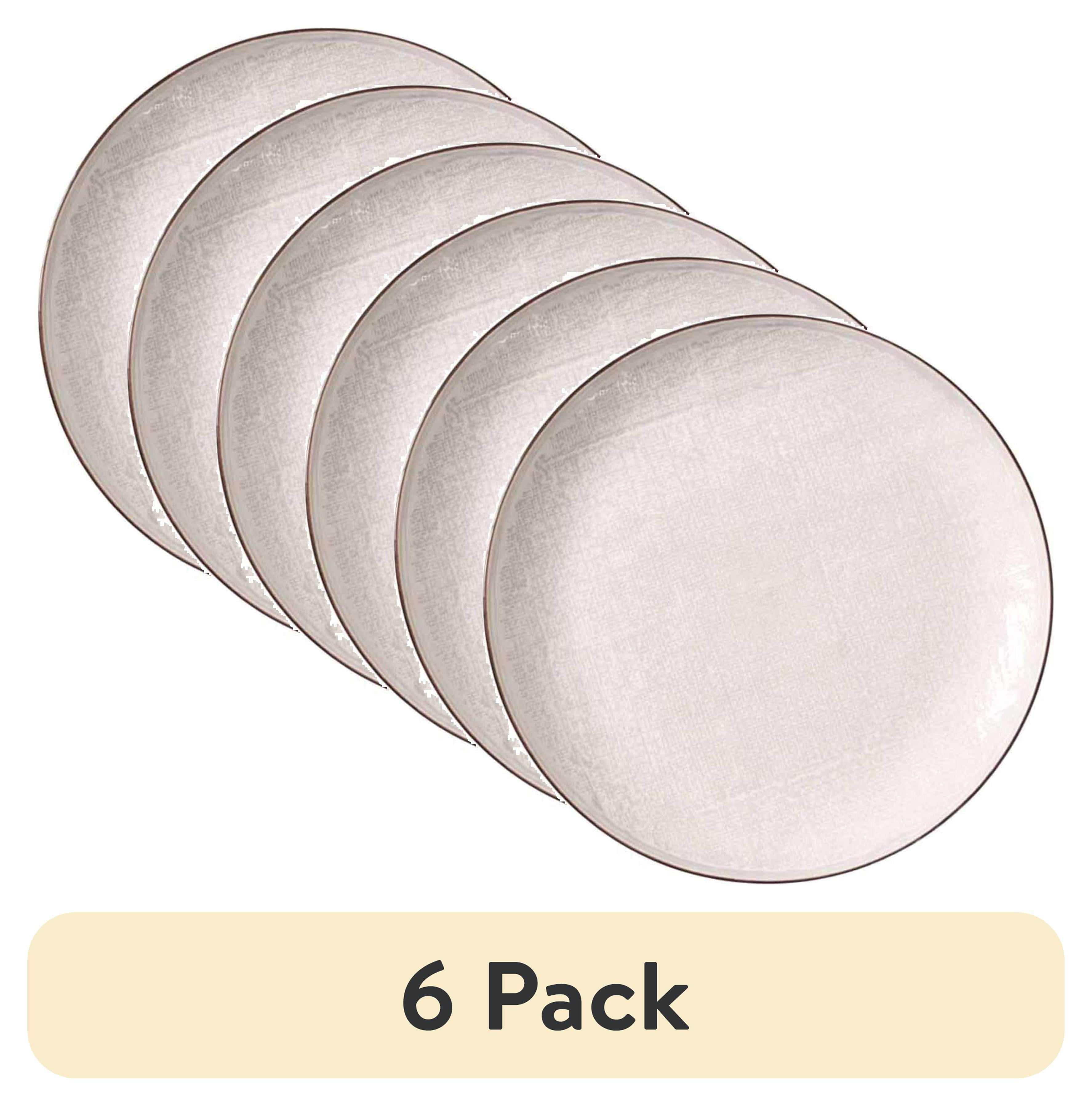 (6 pack) Better Homes & Gardens Cream Murphy Stoneware Dinner Plate - Walmart.com
