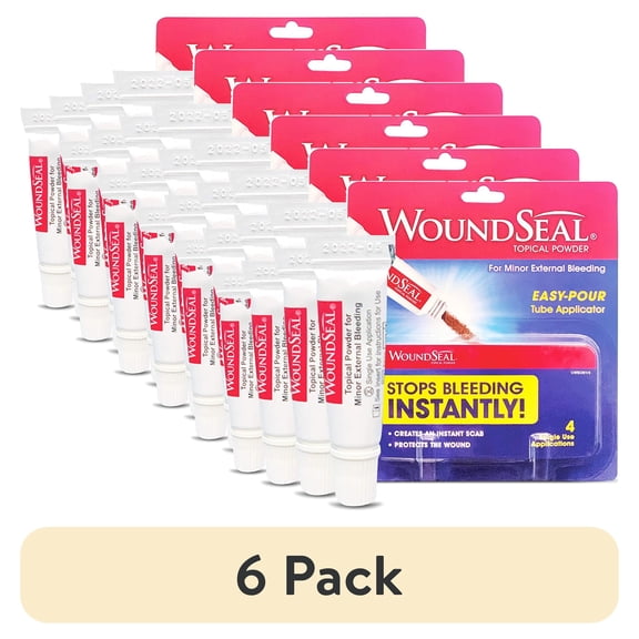 (6 pack) Biolife WoundSeal Topical Powder, 4 ea