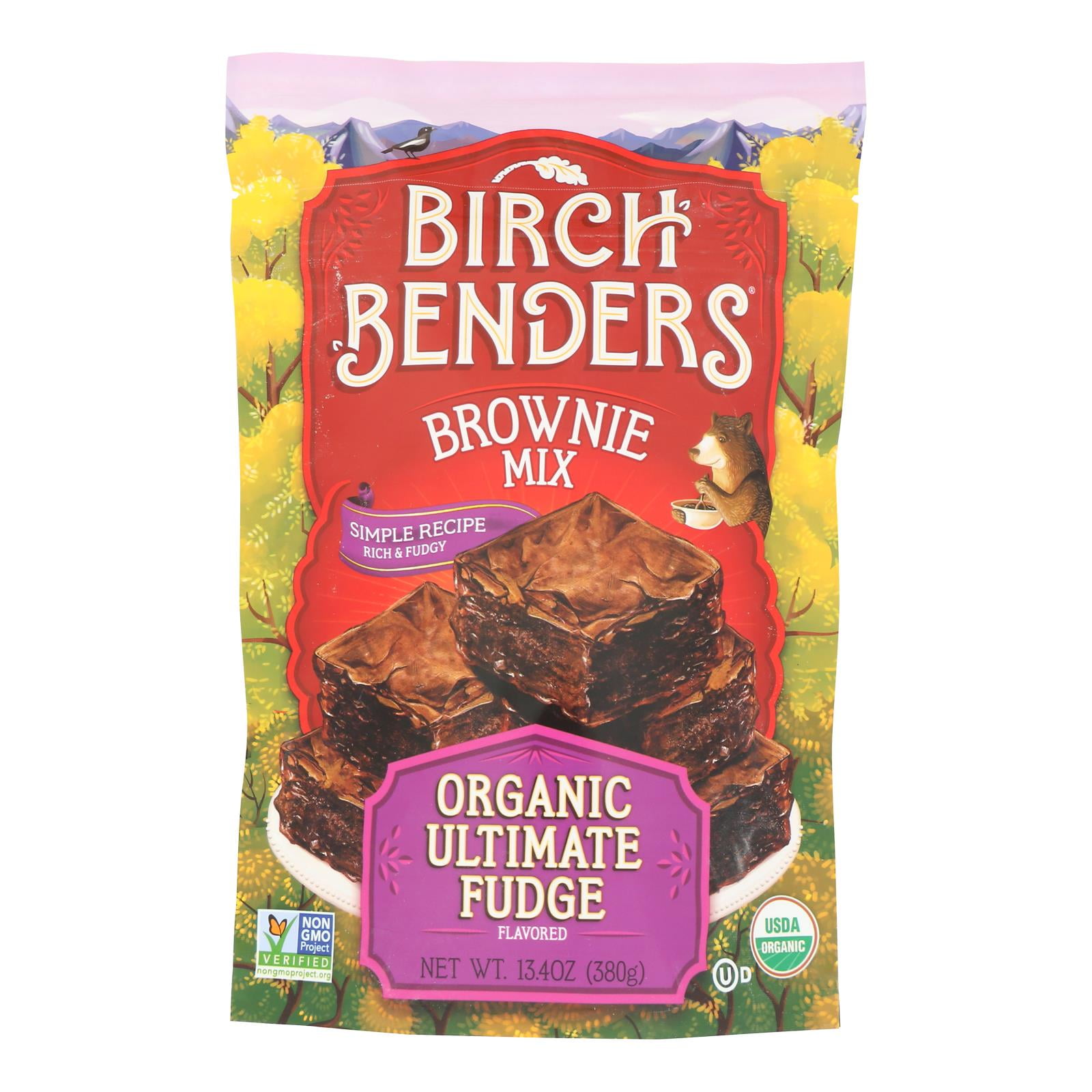 (6 pack) Birch Benders Organic Ultimate Fudge Brownie Mix