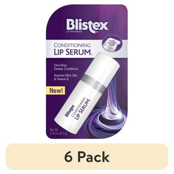 (6 pack) Blistex Conditioning Lip Serum with Dose Control Pump