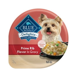 12 pack) Blue Buffalo Delights Small Breed Natural Wet Dog Food