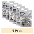 (6 pack) Blue Moon Beads Assorted Coiless Safety Pins Zinc Alloy Sewing ...