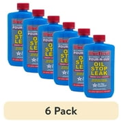 6 pack BlueDevil Oil Stop Leak 8 oz - Permanent Engine Oil Leak Sealer