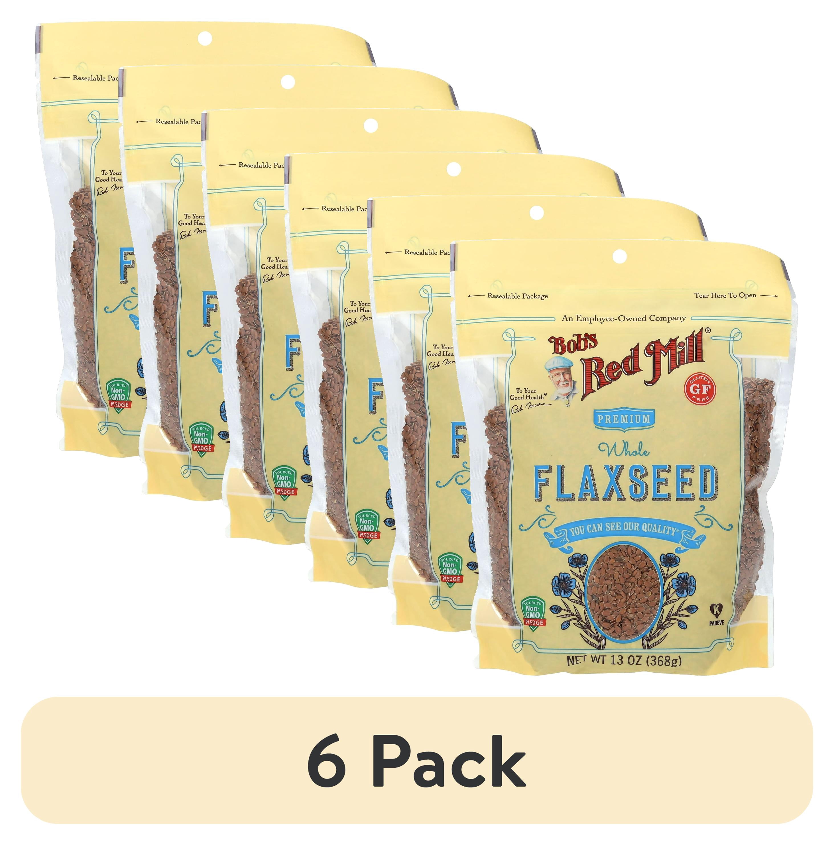 Bob's Red Mill, Whole Flaxseed, 13 oz Gluten Free - Walmart.com