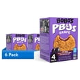 thumbnail image 1 of (6 pack) Bobo's PB&Js Grape, Peanut Butter Oat Crust Snack Bars, Gluten Free, 4 Count, 2.1 oz Each, 1 of 11
