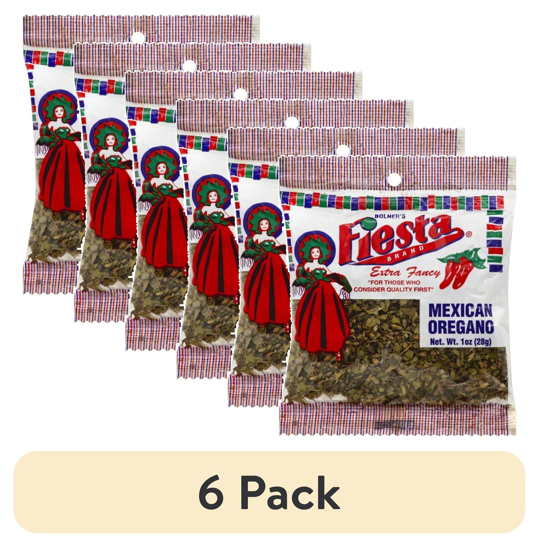 (6 pack) Bolners Fiesta Fiesta Dried Oregano, 1 oz