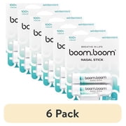 6 pack BoomBoom Nasal Stick, Wintermint 2pk