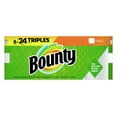 thumbnail image 1 of (6 pack) Bounty Paper Towels, White, 8 Triple Rolls, 8 Count, 1 of 14
