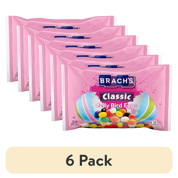 (6 pack) Brach's Classic Jelly Beans 9 Ounce Laydown